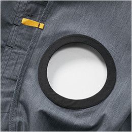 空調服 バートル AC7146SET-D エアークラフトセット 半袖ブルゾン(男女兼用) ファン取付口
