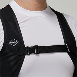 バートル IC102S [春夏用]アイスクラフトベスト&アイスパックセット[男女兼用] バックルアジャスターベルト
