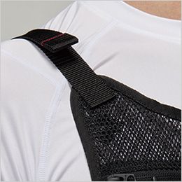 バートル IC103S [春夏用]アイスクラフトベスト&アイスパックセット[男女兼用] アジャスターベルト
