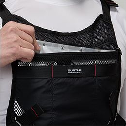 バートル IC103S [春夏用]アイスクラフトベスト&アイスパックセット[男女兼用] アイスパックポケット
