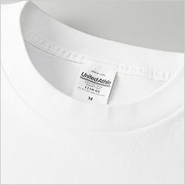 6.5オンス ファインジャージー リラックスフィット Tシャツ（裾ドローコード） 首リブはミニマルなステッチなし仕様