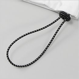 6.5オンス ファインジャージー リラックスフィット Tシャツ（裾ドローコード） 裾口にはストッパーとバイカラーのドローコード