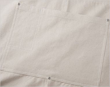 ウォッシュキャンバス＆ツイルエプロン[クロスタイプ] 何かと便利なビッグサイズのポケット、ペン差し付き