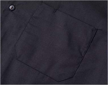 T/Cオープンカラーロングスリーブシャツ ポケット付き（ペン差しあり）