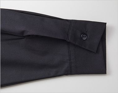 T/Cオープンカラーロングスリーブシャツ 袖まくりがしやすい剣ボロとカフス仕様