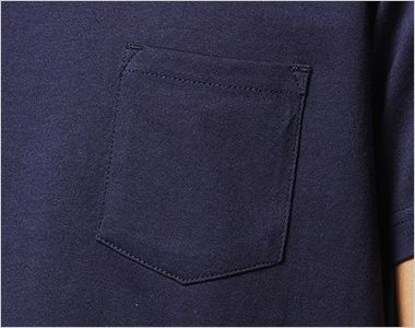 オーセンティック スーパーヘヴィーウェイト 7.1オンス Tシャツ(ポケット付き) 便利なポケット付き