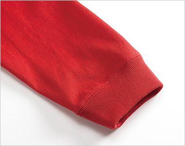 長袖Tシャツ(5.6オンス)(男女兼用) 袖口は1.6インチ幅のリブ仕様、シームラインはまたぎ2本針始末