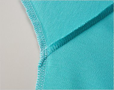 ドライCVCポロシャツ(5.3オンス)(男女兼用) 下袖と脇下に消臭糸を縫製糸として使用