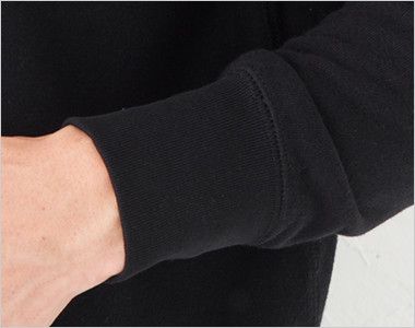 裏パイル ファイン フレンチテリー スウェットフルジップパーカー(8.4オンス)(男女兼用) リブ仕様