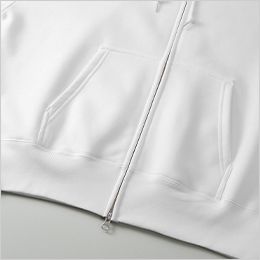 10.0オンス T/C ボックスシルエット スウェット フルジップ パーカ（裏起毛） カンガルーポケット