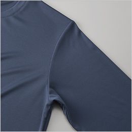4.4オンス ドライスムース リサイクルポリエステル ロングスリーブ Tシャツ シンプルなアームホール