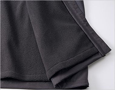 マイクロリップストップフードインジャケット(裏フリース)(男女兼用) 裾ふらしと裏フリース素材