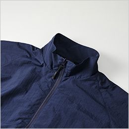 キャブ　UnitedAthle（ユナイテッドアスレ）7220-01[秋冬用]コットンライク ナイロン トレーニングジャケット（裏地付）[男女兼用] 襟はスタンドネック仕様