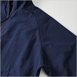 キャブ　UnitedAthle（ユナイテッドアスレ）7220-01[秋冬用]コットンライク ナイロン トレーニングジャケット（裏地付）[男女兼用] ラグランスリーブ仕様