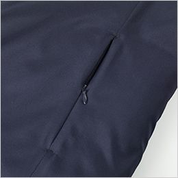 インサレーテッド スタンド ジャケット(中綿入) コンシールファスナー仕様
