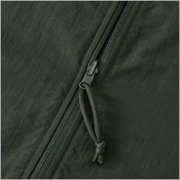 シェル フリース リバーシブル スタンド ジャケット YKK社製回転オートマチックスライダー