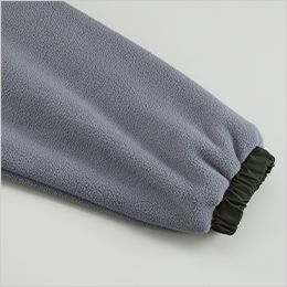 シェル フリース リバーシブル スタンド ジャケット 表裏ともにナイロンのシャーリング仕様