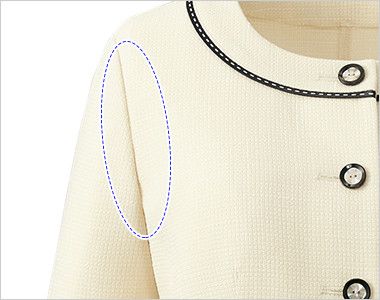 アルファピア AR1589 [春夏用]ライトジャケット[サマーツイード/高通気] デオドラントテープ付き