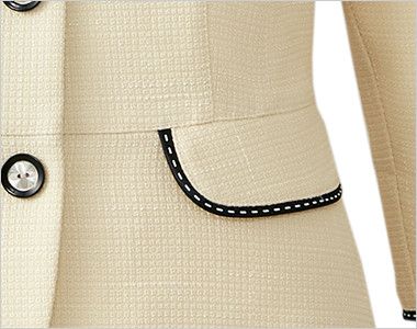 アルファピア AR1589 [春夏用]ライトジャケット[サマーツイード/高通気] フラップ付きポケット