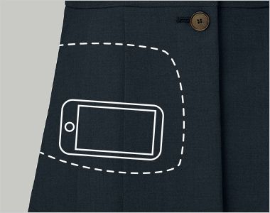 アルファピア AR4636 [通年]ジャケット[2WAYストレッチ/吸汗速乾] ヨコ長ポケット 腰ポケットはスマホが横に入れられます