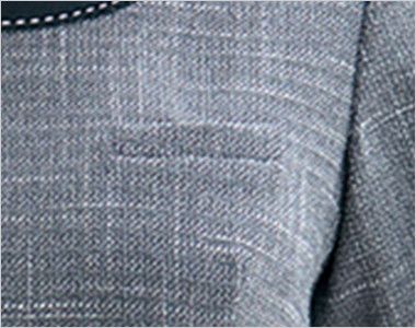 アルファピア AR6689 [春夏用]ワンピース [サマーツイード/高通気] 名札ループ付き左胸ポケット