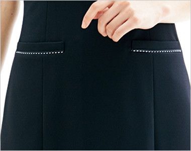 アルファピア AR6689 [春夏用]ワンピース [サマーツイード/高通気] ポケット