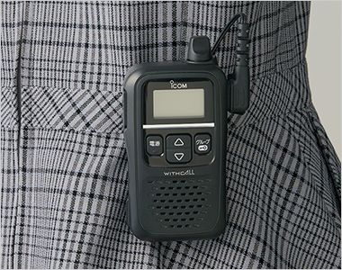 アルファピア AR7521 [春夏用]プルオーバー[チェック/インカム対応] インカムが簡単に装着できる背ベルト