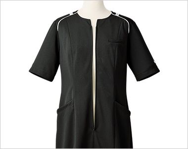 Mary Quant M53401 [通年]ワンピース[ニット/帯電防止] ファスナー前中心あき
