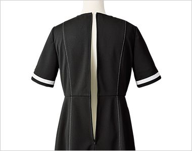 Mary Quant M53411 [通年]ワンピース[ニット/帯電防止] ファスナー後中心あき