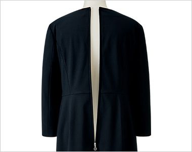 ワンピース ファスナー後中心あき