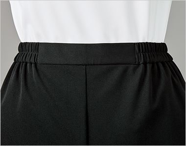 Mary Quant M63401 [通年]テーパードパンツ(裾上げ済み)[ニット/帯電防止] 脇ゴム
