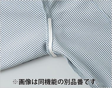 アルファピア YT1728 [春夏用]ブラウス（スカーフタイ付き）[ストレッチ/無地/防透/吸汗速乾/UVカット] デオドラントテープ。優れた消臭&抗菌効果で、汗やニオイが気になる季節も安心！