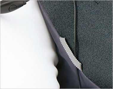 [廃番]ユキトリイ YT2306 [通年]ベスト 無地 インカムコードを通すループ