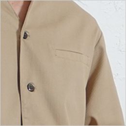 AS-8204 チトセ(アルベ) 和風シャツ/七分袖(男女兼用) 左胸ポケット付き