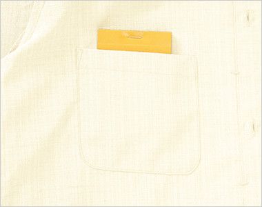 AS-8512 チトセ(アルベ) 和風シャツ/オープンカラー(男女兼用) 左胸内ポケット付