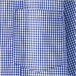 AS-8703 チトセ(アルベ) 抗ウイルス加工 コックシャツ/七分袖[男女兼用] ポケット付き