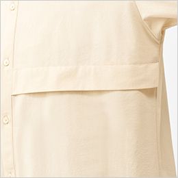 AS8901 チトセ(アルベ) オーバーシャツ[男女兼用] おしゃれなタックデザイン