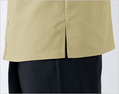 チトセ(アルベ) AS-9201 和風シャツ/七分袖[男女兼用] 両脇スリット