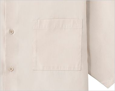 シャツ（半袖）［兼用］ 左胸ポケット