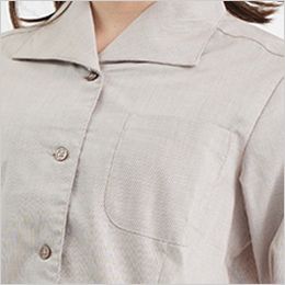 EP-7914 チトセ(アルベ) ブラウス/七分袖(女性用) 左胸ポケット付き