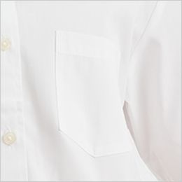 EP-827 チトセ(アルベ) カッターシャツ/半袖(女性用) 左胸ポケット付き