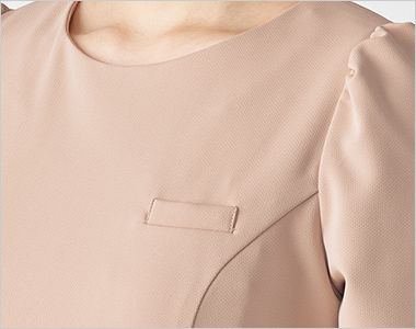 Unite FR0001 フォロレゾン ワンピース/六分袖[女性用] 左胸ポケットはペン差しやネームタグにも