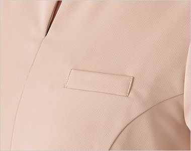 Unite FR0003 フォロレゾン ペプラムトップス/六分袖[女性用] 左胸ポケットはペン差しやネームタグにも