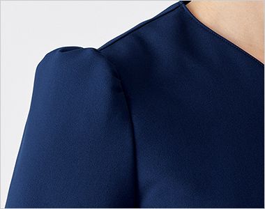 Unite FR0008 フォロレゾン スクラブ[女性用] 袖山ギャザーデザイン