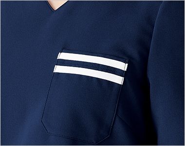 Unite FR0008 フォロレゾン スクラブ[女性用] 左胸ポケット