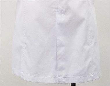 MZ-0057 ミズノ(mizuno) 七分袖 レディースドクターコート・シングル(女性用) 足さばきの良い深めの後センターベンツ