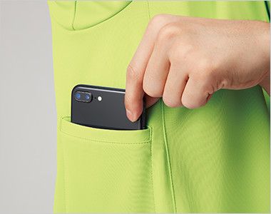 MZ-0172 ミズノ(mizuno) ニットシャツ(男女兼用) スマホポケット