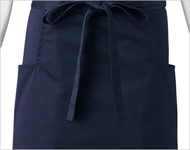 チトセ(アルベ) RW-0011 腰下エプロン[男女兼用] 両脇ポケット