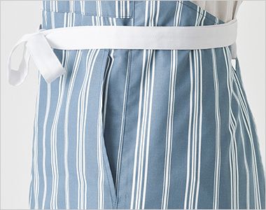 チトセ(アルベ) RW-0013 胸当てエプロン[男女兼用] 両脇ポケット