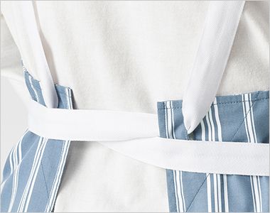 チトセ(アルベ) RW-0013 胸当てエプロン[男女兼用] 通し穴